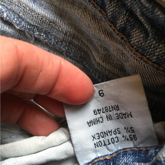 blue jeans size 9 by wet seal - Picture 3 of 5